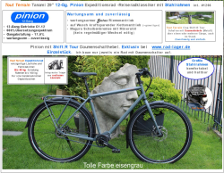 ❗nur bei mir ❗ #1266 mit Shift:R Tour  Daumenschalter ✅ Tout Terrain Tanami Xplore 28/29" #1266Shifter - Pinion - Pinion mit Shift:R Tour Daumenschalter Expeditionsrad