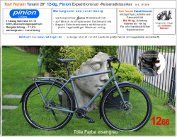 ❗ Ausstellungs-/Testrad  - Tout Terrain Tanami Xplore  #1266  Rahmenhöhe L