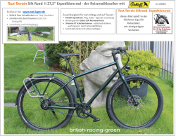 ⚠️Tout Terrain Silkroad II  27,5" Expedtionsrad  (Reiserad) mit Rohloff Nabe  int.  #0063  mit Daumenschalthebeln