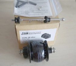 Sonderpreis ⚠️ SON28 SON  28 Nabendynamo  Centerlock 32-Loch - neu OVP UVP 289,- Euro SON Art.-Nr. 323212