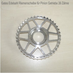 Gates CDX Edelstahl-Riemenscheiben Aluminium 39 Zähne  für Pinion CDX:39